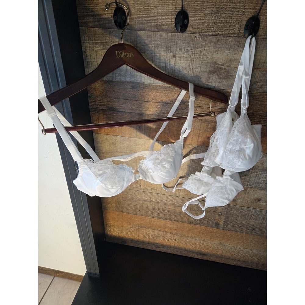 Vintage JC Pennys Nice And Spicy Bra 34B Set Of 3